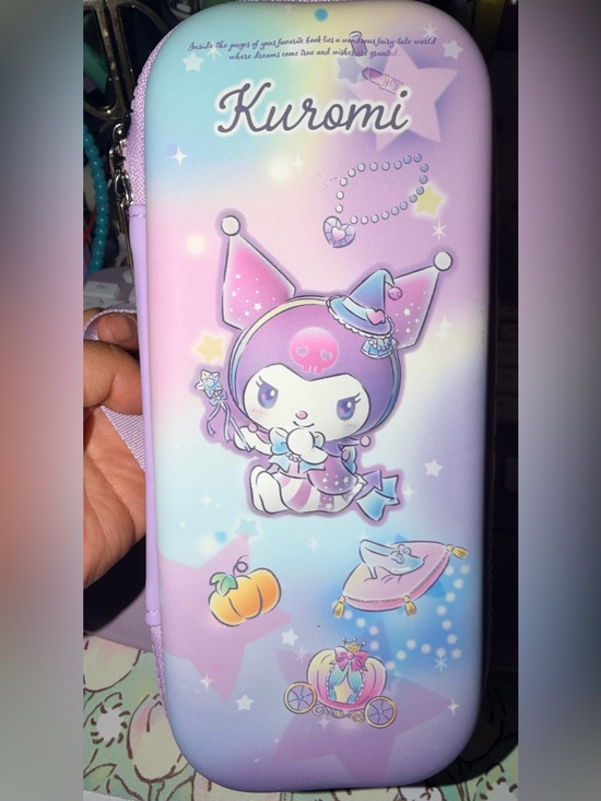 Other - 🔒NWOT Kuromi Pastel Character Pencil Case